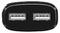 Зарядное устройство  C12 Smart с двумя USB портами на micro-USB Черный